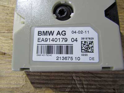 BMW Antenna Amplifier Control Module Suppression Filter 5 Piece Set Fuba 65209229006 F01 F10 528i 535i 550i 740i 750i 760Li9